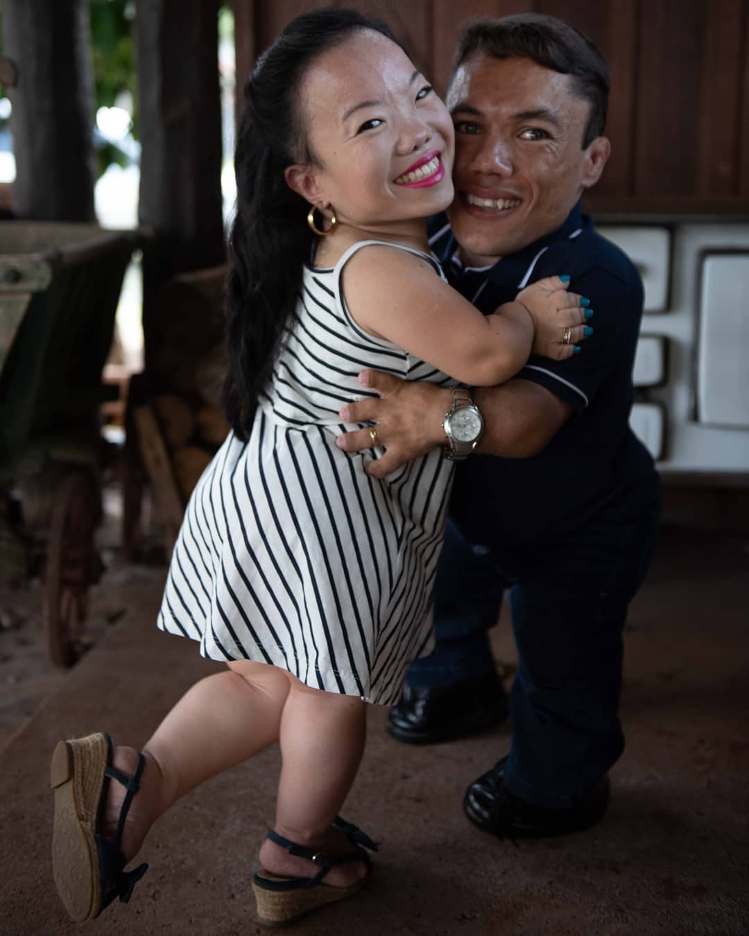 Vợ chồng nhỏ nhất thế giới ảnh 3 Vo chong nho nhat the gioi anh 3