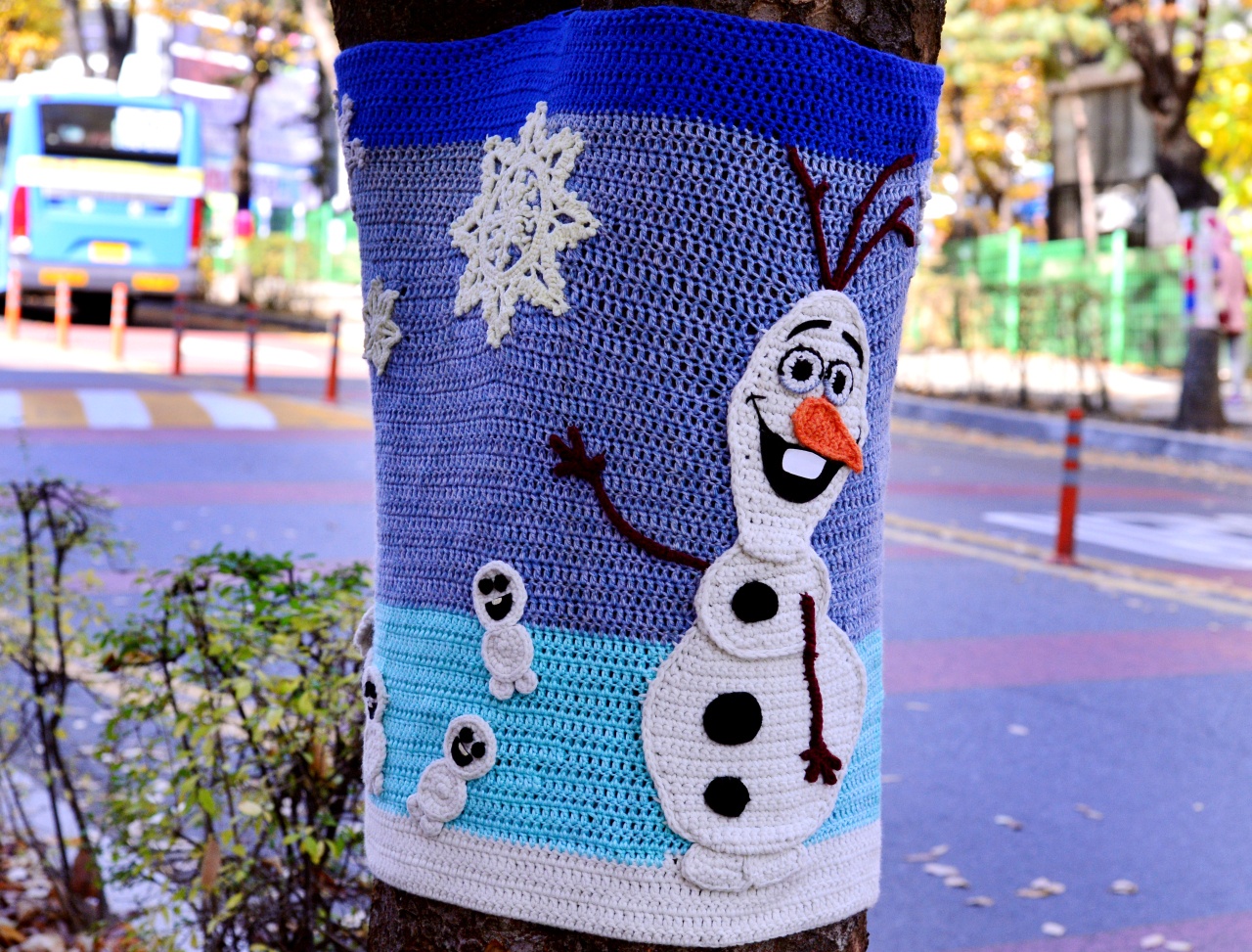 Cay duoc mac ao len o Han Quoc hinh anh