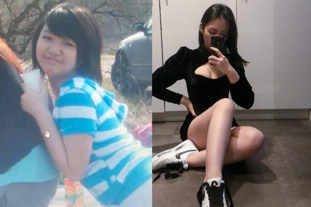 Co nang giam can, thay doi phong cach hau chia tay hinh anh