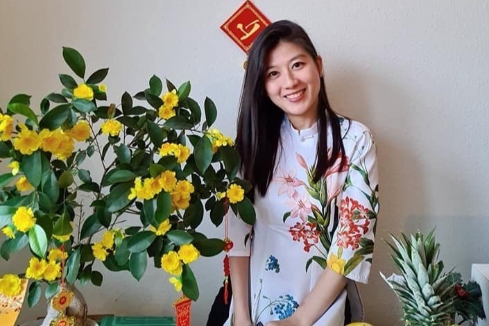 Ket o Thuy Si vi dich, con gai duoc me gui 20 kg do de an Tet hinh anh