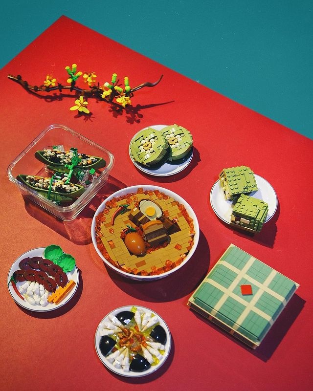 mâm cỗ Tết ảnh 2 mam co Tet anh 2