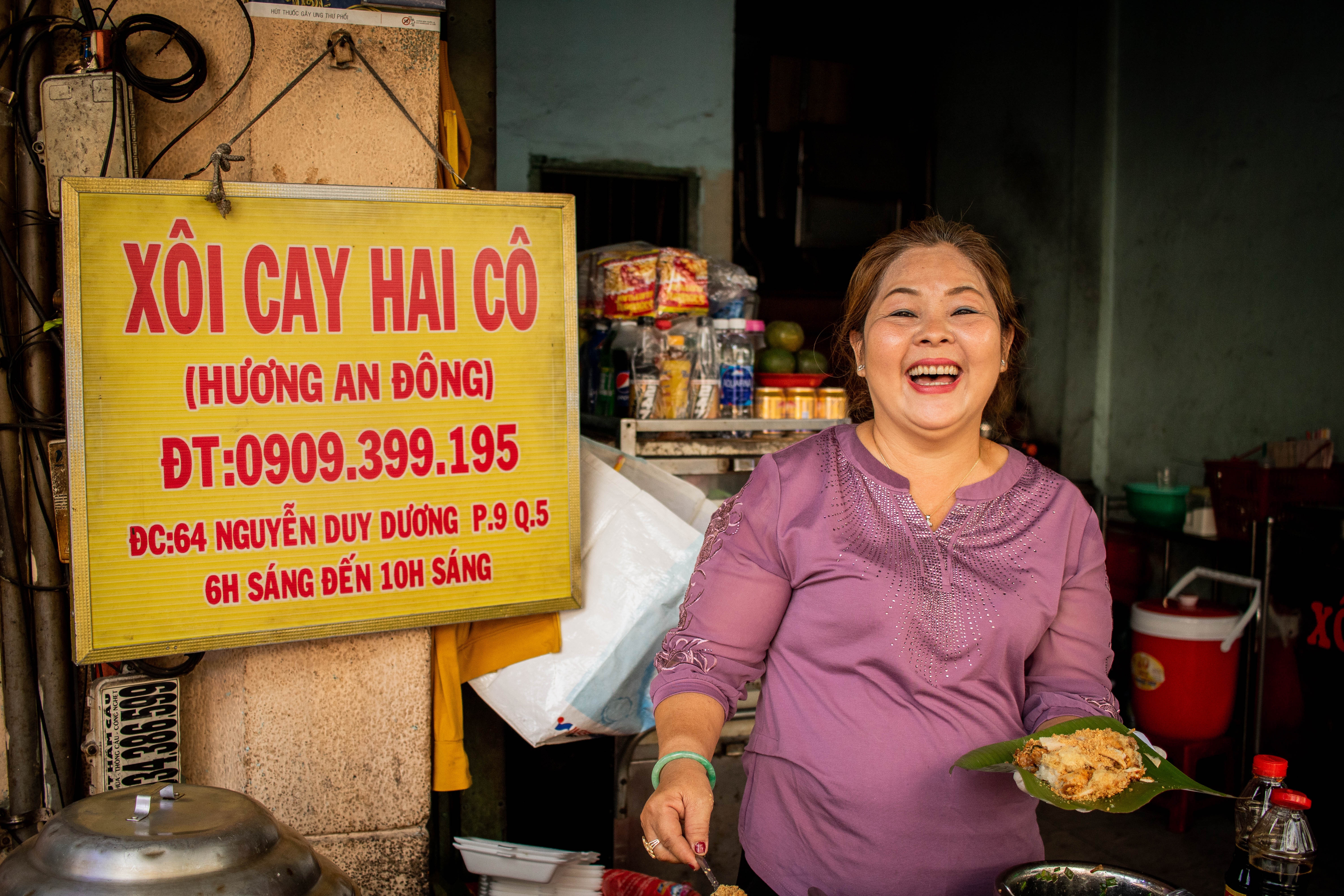 Mon xoi cay noi tieng cua gia dinh nguoi Hoa tai TP.HCM hinh anh