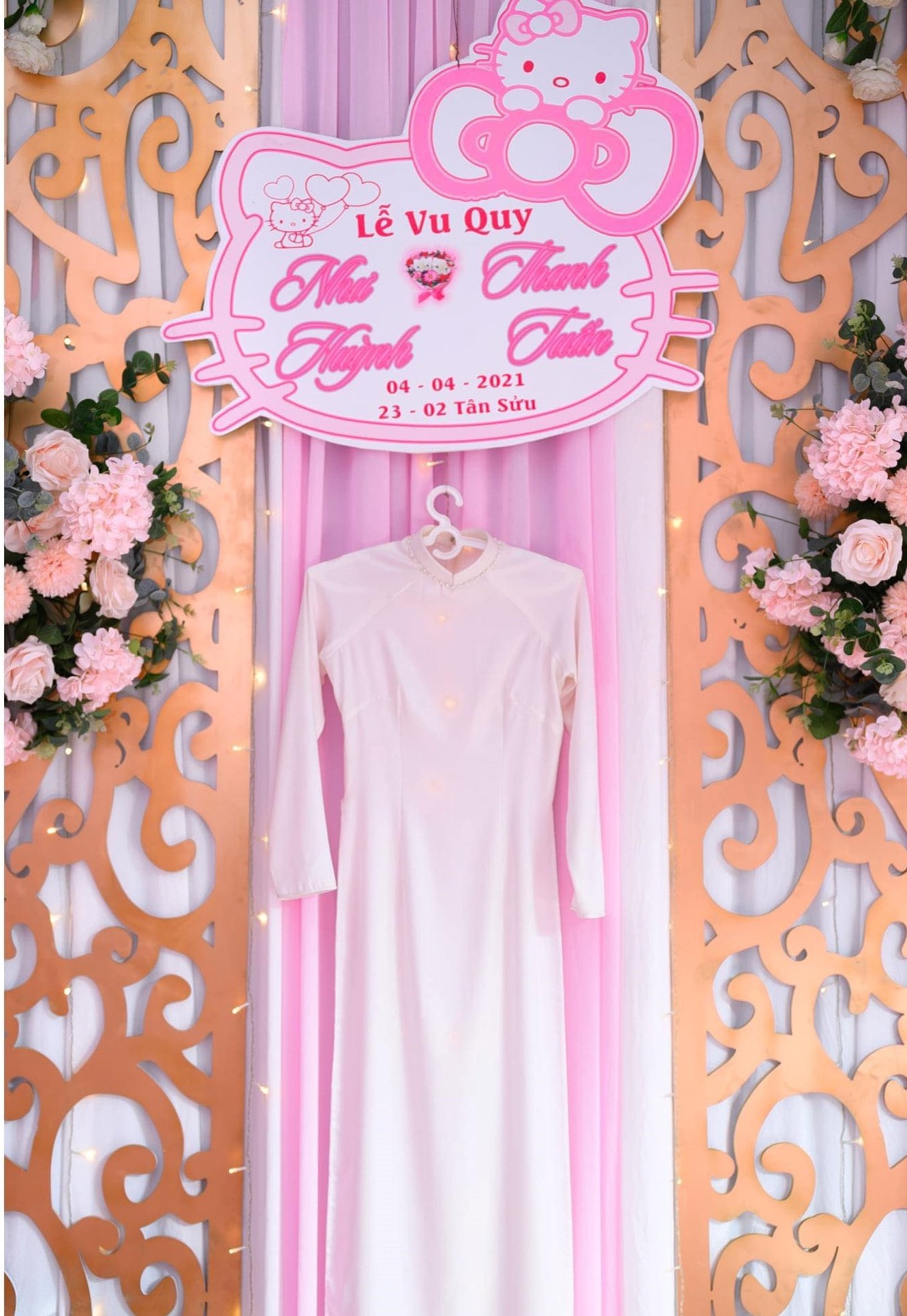 đám cưới hello kitty ảnh 2 dam cuoi hello kitty anh 2