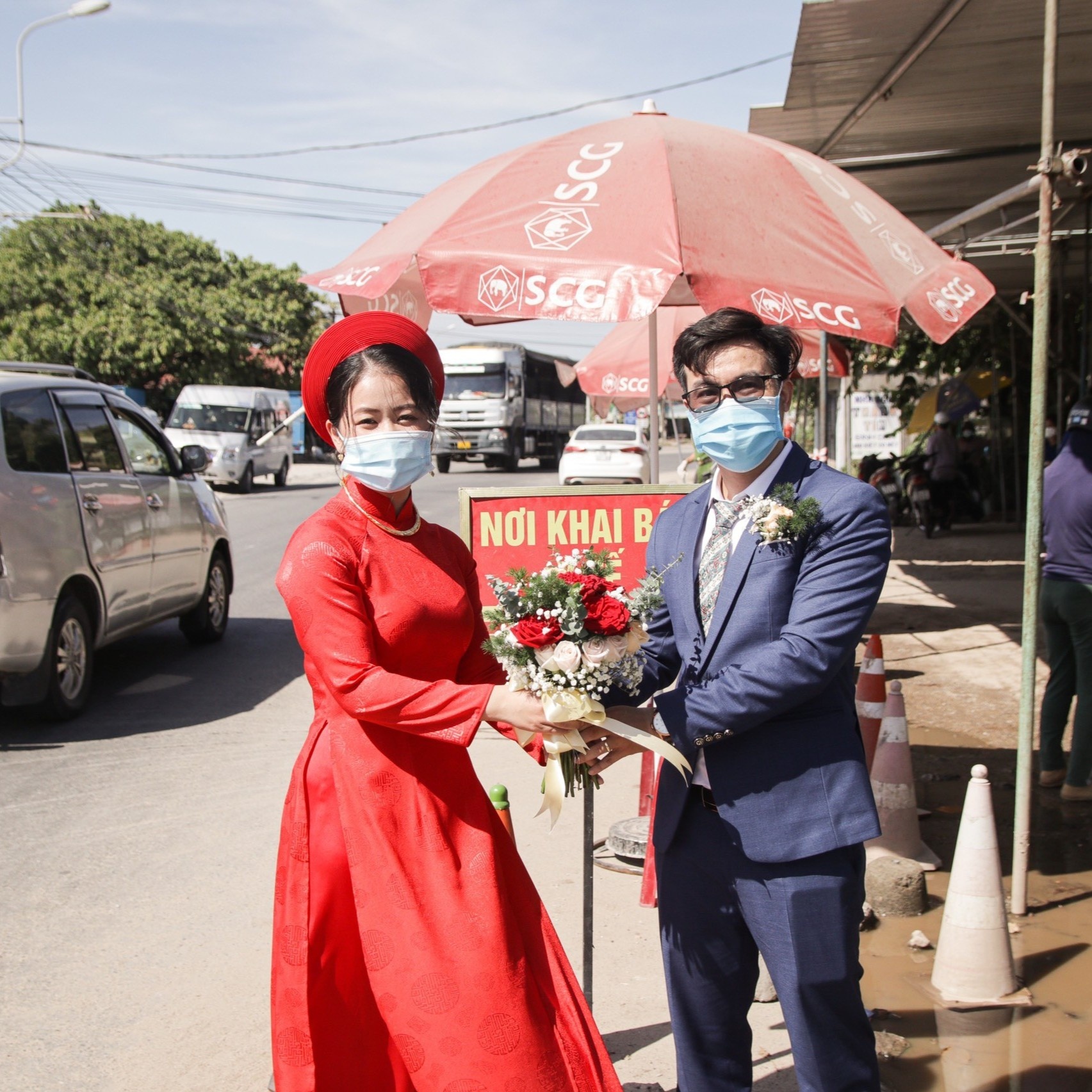Đám cưới mùa dịch ảnh 3 Dam cuoi mua dich anh 3