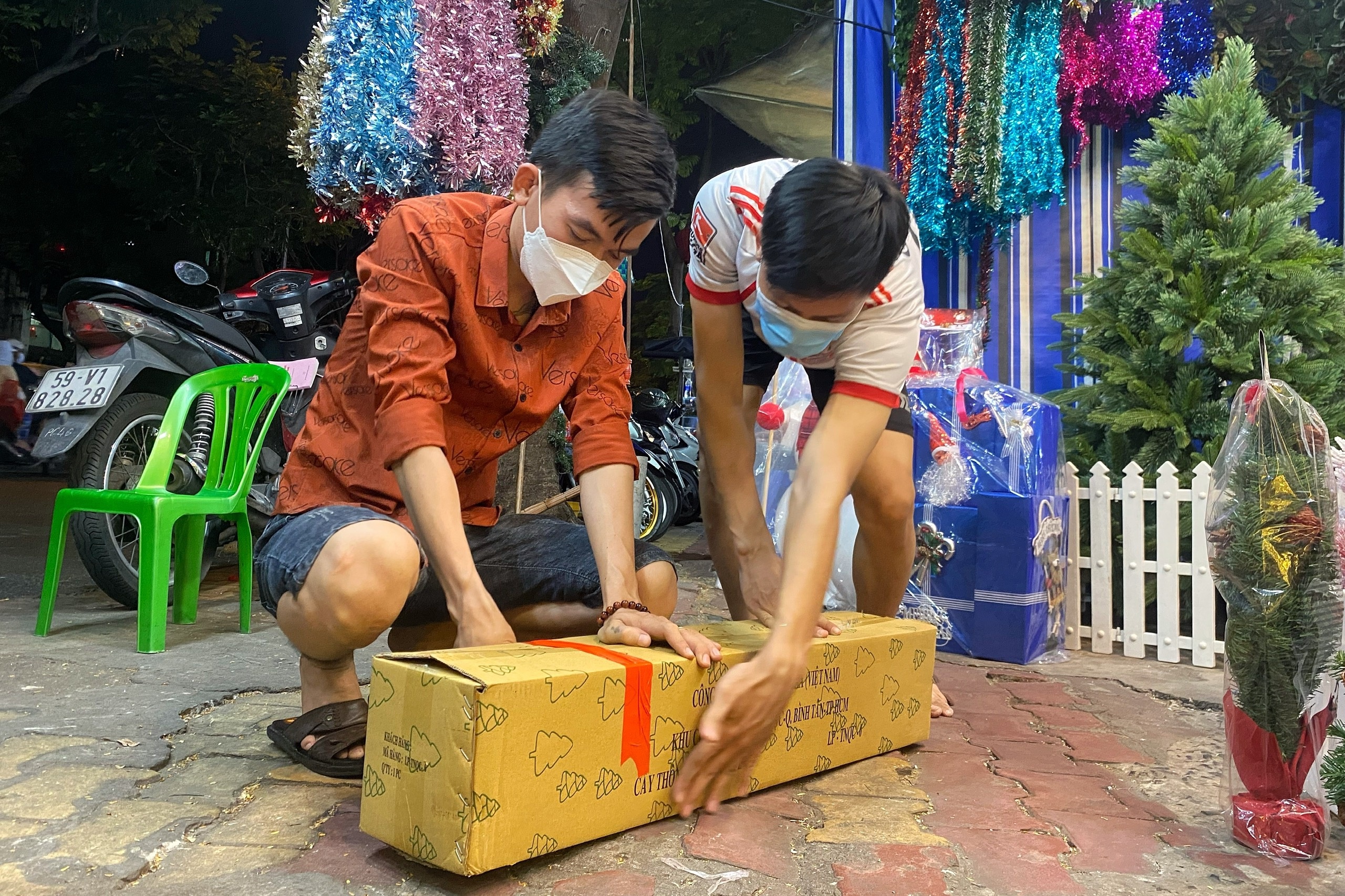 pho Giang sinh o sai gon anh 9