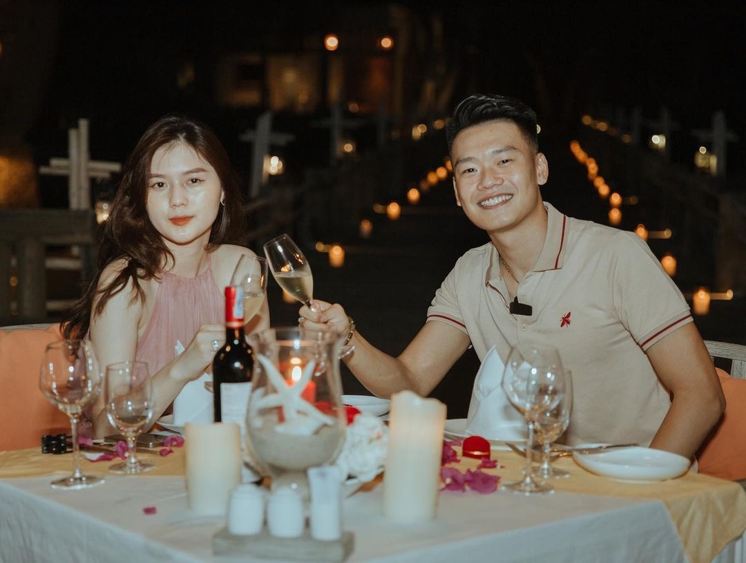 cầu thủ Thành Chung cưới vợ ảnh 3 cau thu Thanh Chung cuoi vo anh 3