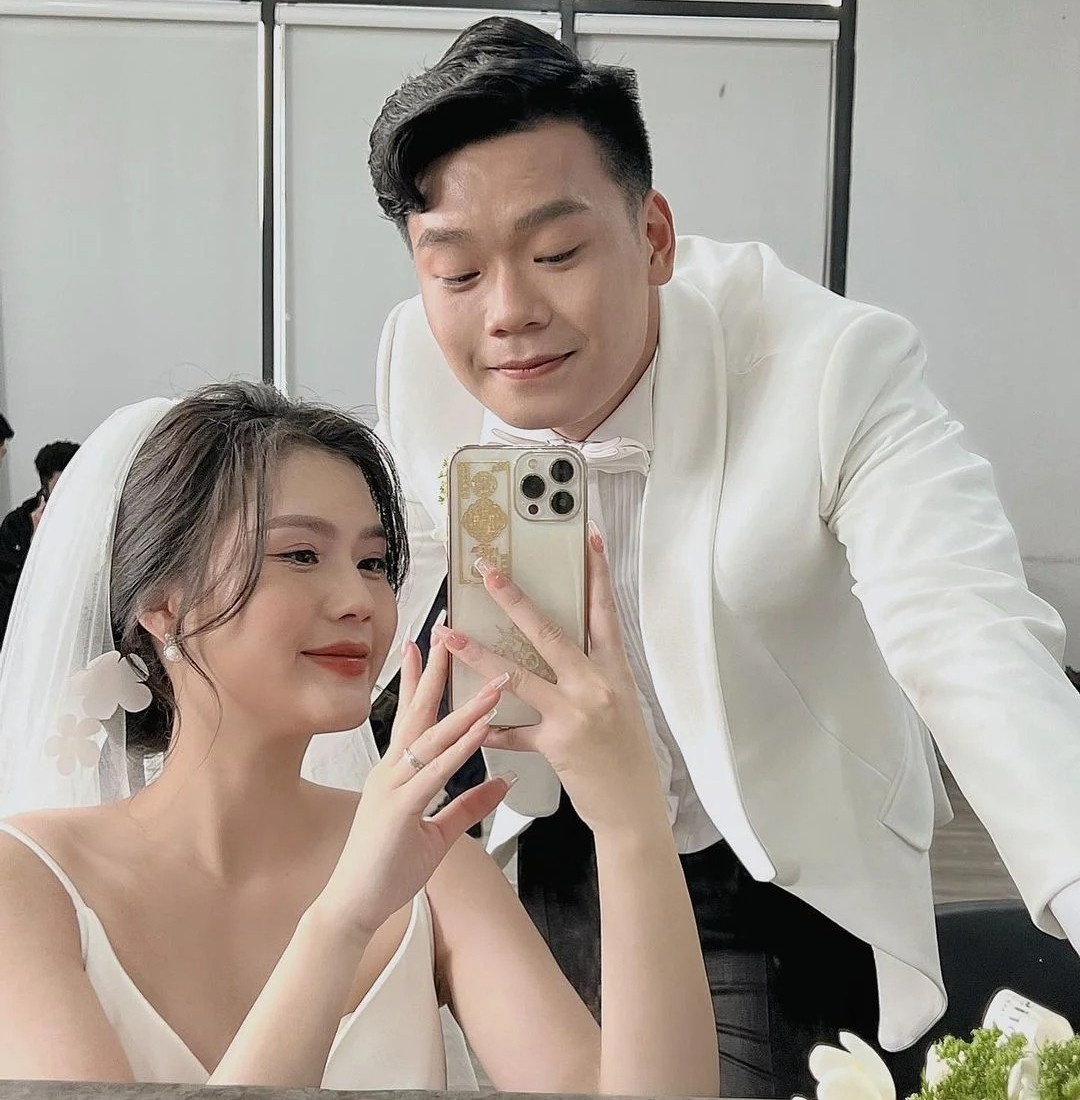cầu thủ Thành Chung cưới vợ ảnh 2 cau thu Thanh Chung cuoi vo anh 2