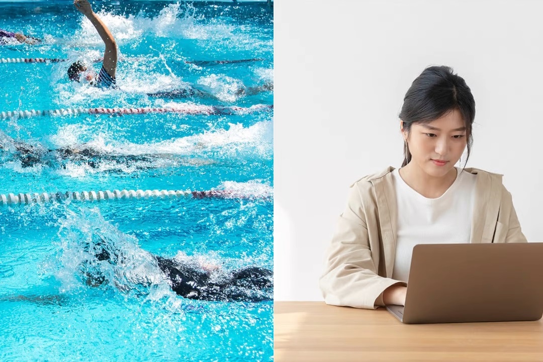 Truong o Trung Quoc cho sinh vien thi boi online hinh anh