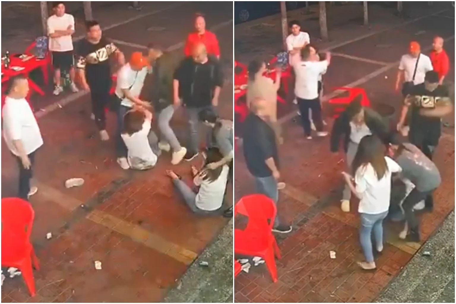 co gai bi hanh hung trong quan bar anh 2