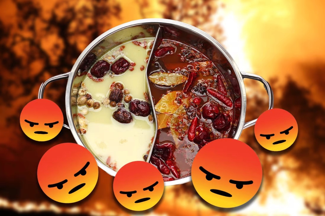 Nhieu dan mang dua cot, goi han han o Trung Quoc la 'noi lau dau ot' hinh anh