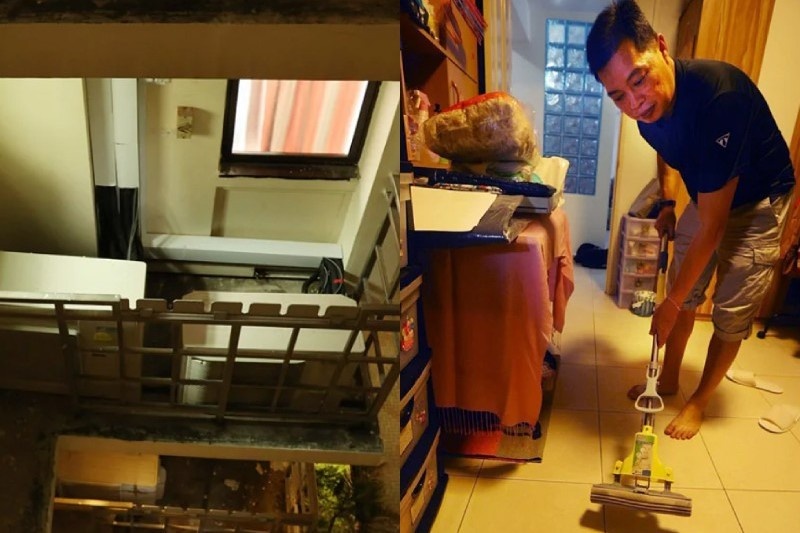 Nha chung cu o Singapore am moc vi hang xom lap 9 cai dieu hoa hinh anh