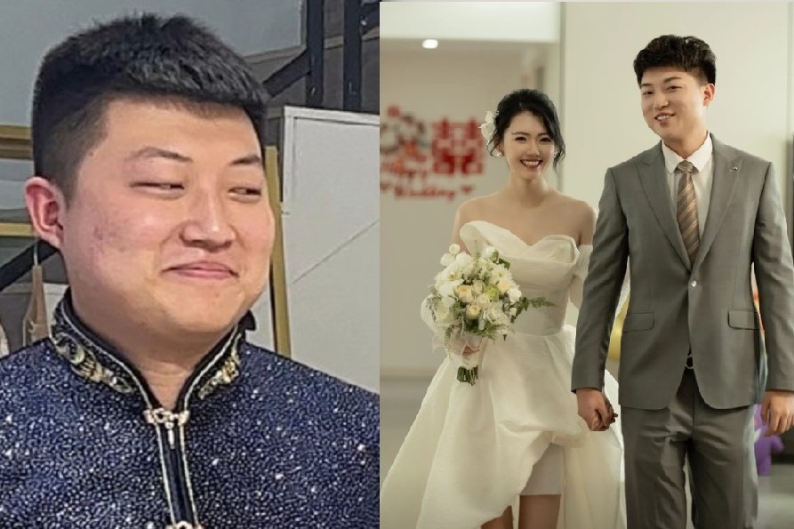 Anh chang nang 100 kg quyet giam can de chup anh cuoi hinh anh