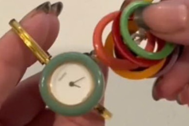 Mua tui mu tren mang, co gai bat ngo xe duoc hang hiem Gucci hinh anh