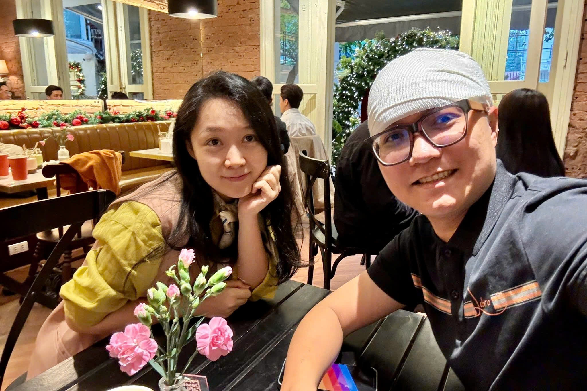 BTV Thu Ha: 'Toi cho chong uong sua gia luc vua phau thuat nao' hinh anh