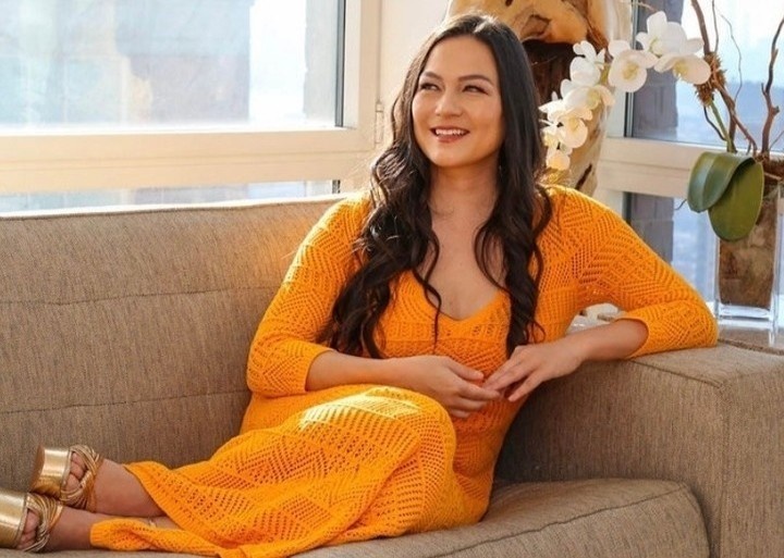 Bi quyet de tu tin cua nu trieu phu huong noi hinh anh