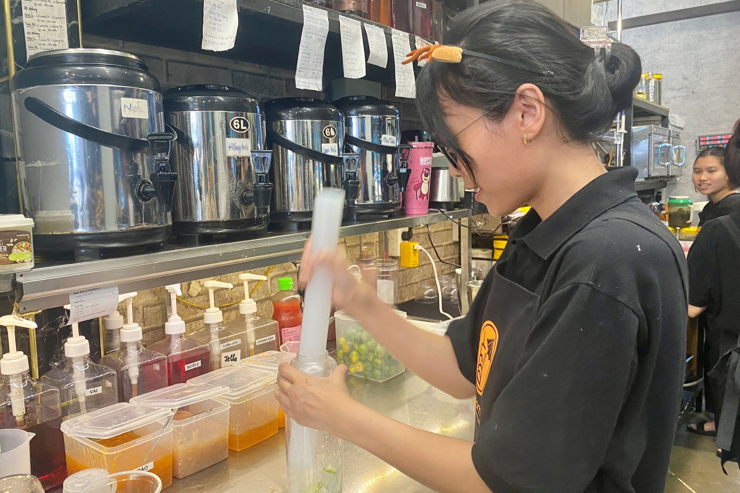 Thanh ly may lam banh dong xu vi trend 'som no, toi tan' hinh anh