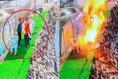 Day cau mac duong dien cao the, nguoi dan ong bien thanh 'qua cau lua' hinh anh