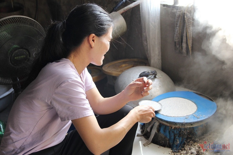 Do lua xuyen dem lam loai banh ky nhat mua ret hinh anh