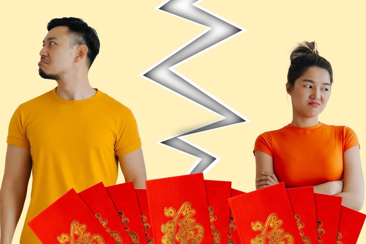 Ly hon, chong doi 'cua doi' tien li xi cua con hinh anh