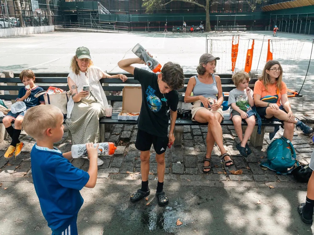 Nhieu vung o My nang nong chua tung thay hinh anh