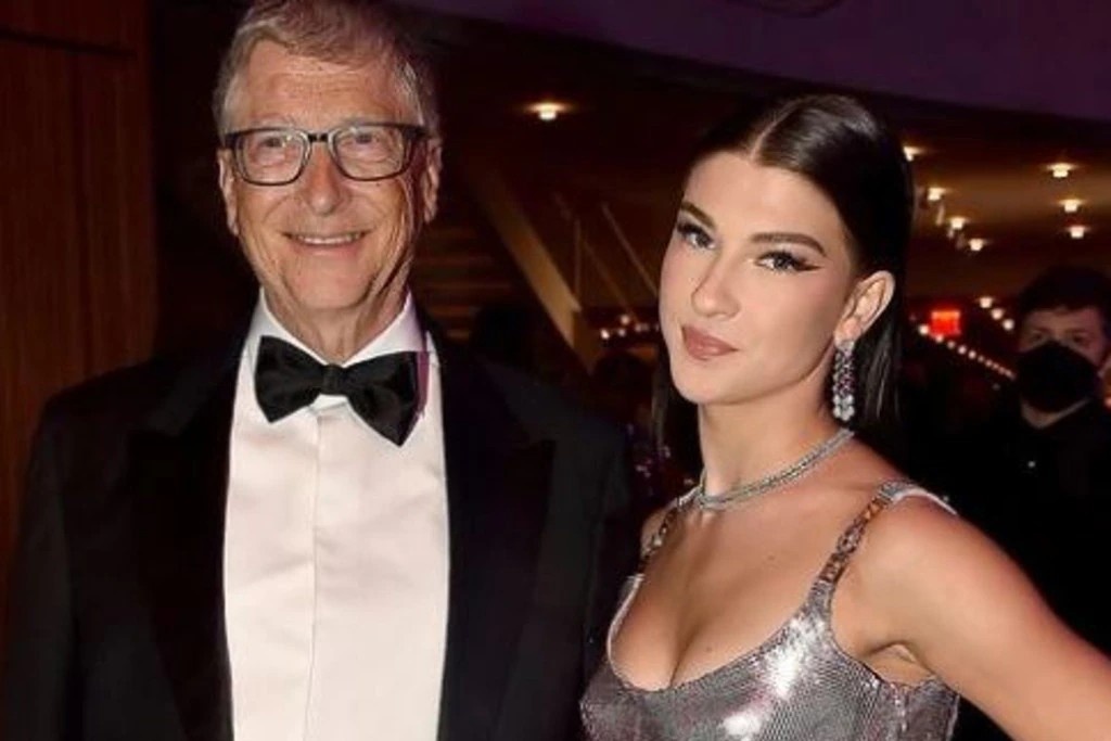 Con gai Bill Gates lan dau cong khai ban trai hinh anh