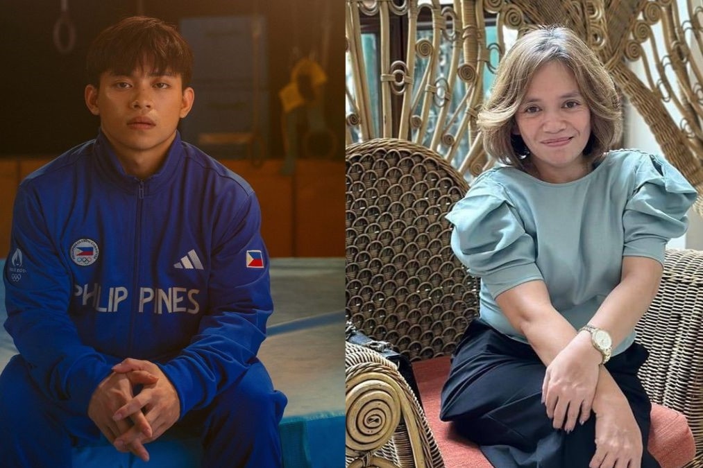 Me cua nguoi hung Olympic Philippines bat khoc, xin loi con trai hinh anh