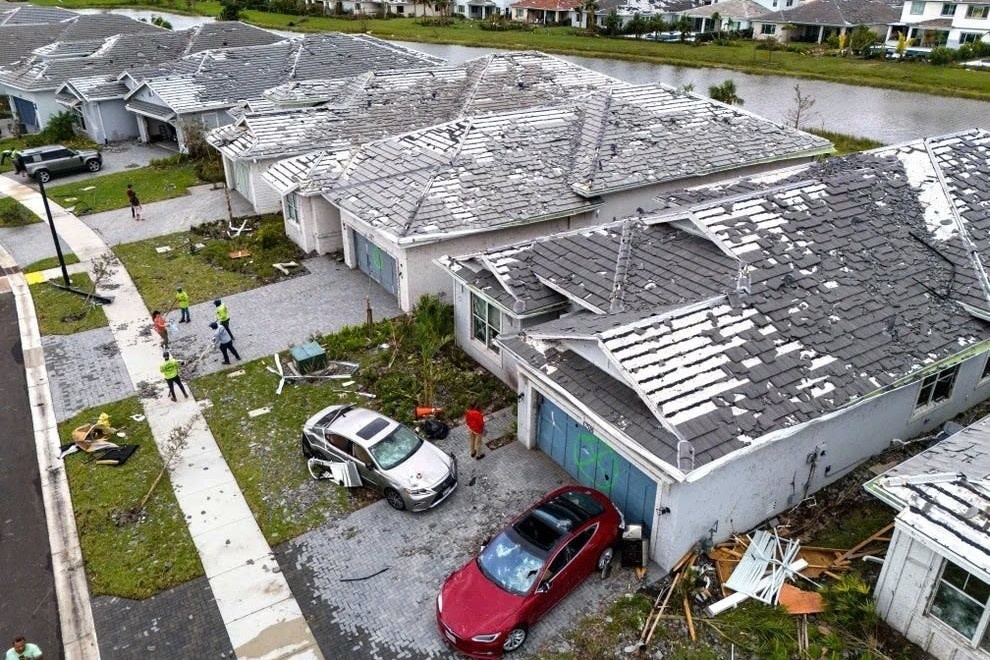 thiet hai do bao Milton anh 1