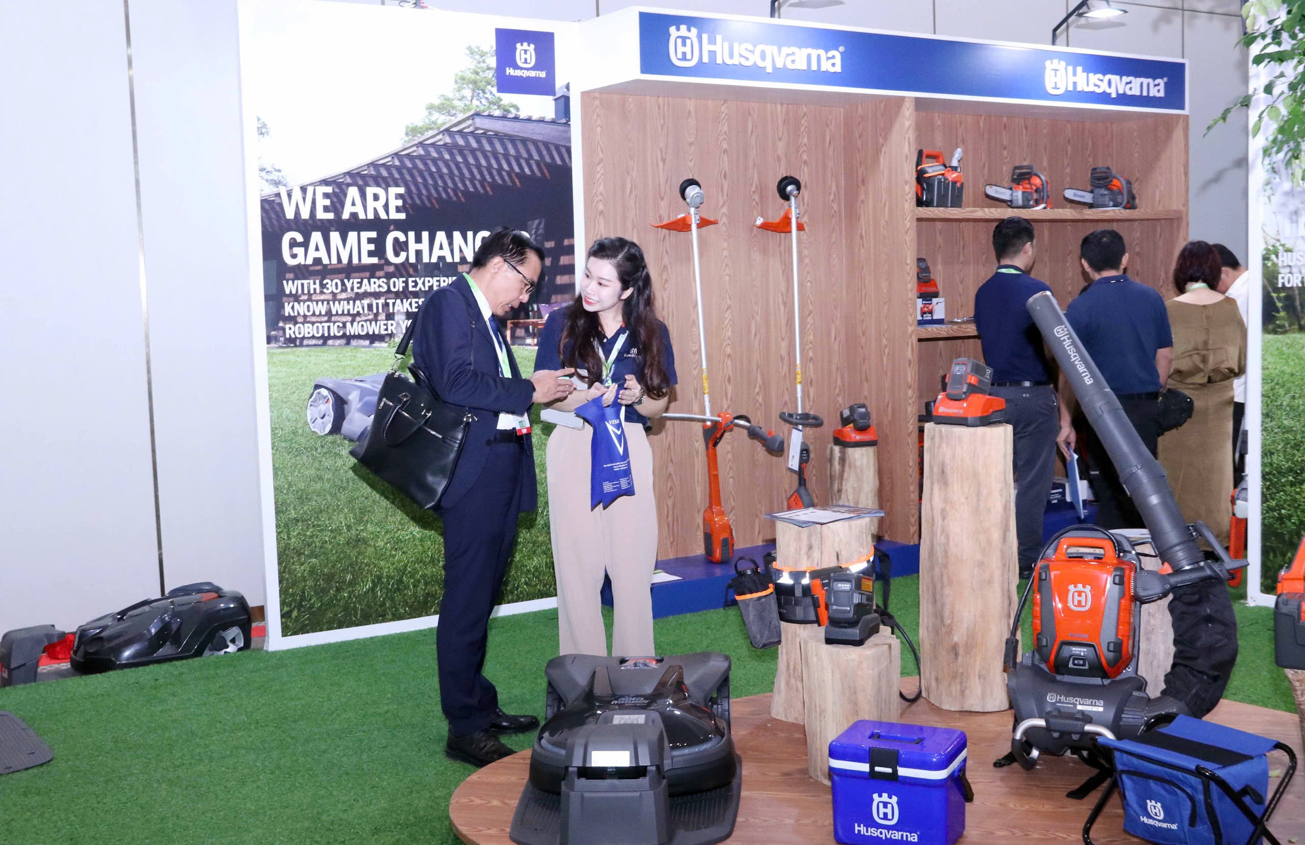 trien lam xanh Thuy Dien anh 1