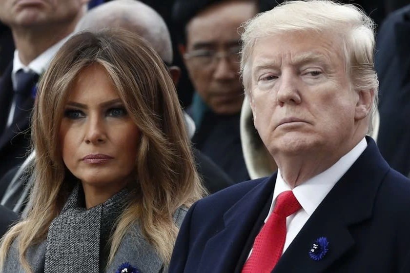 Hinh anh 'nguoi vo xa cach' khong thay doi cua ba Melania Trump hinh anh