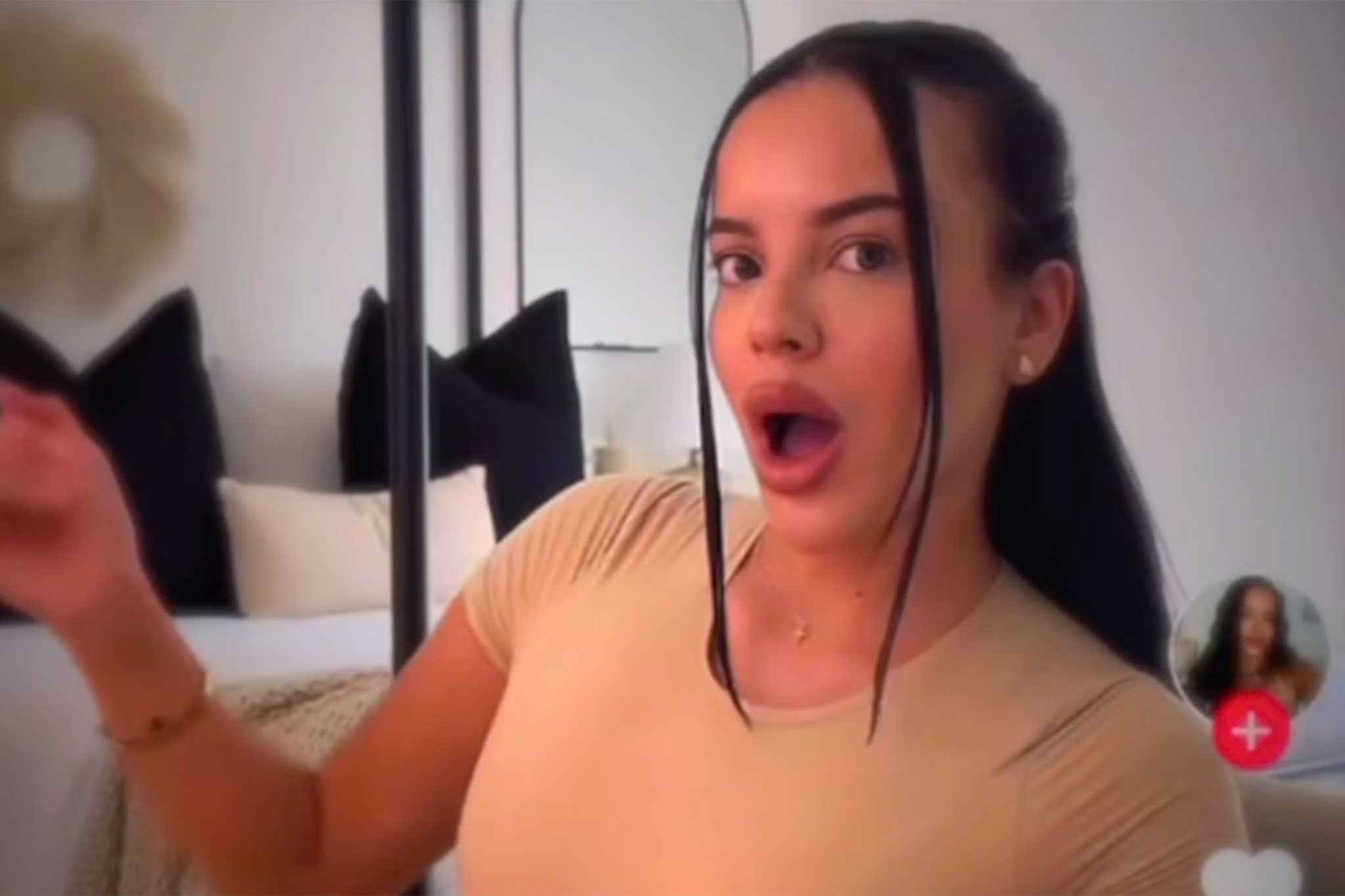 Lam clip khoe mua sam, TikToker bi boc me an cap o sieu thi hinh anh