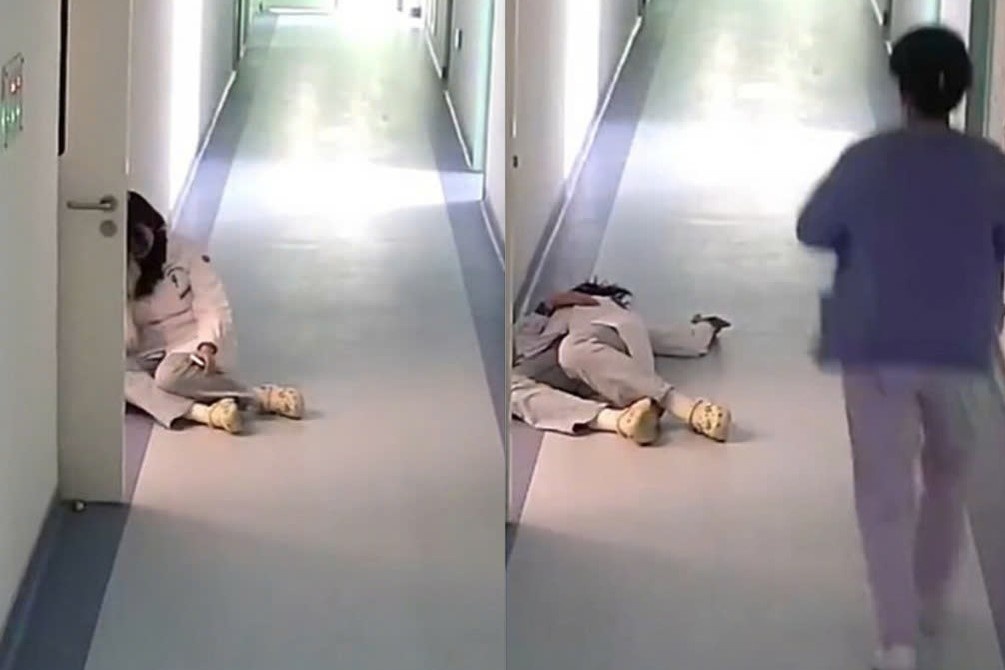 Nu bac si Trung Quoc nga quy sau 60 gio lam viec lien tuc hinh anh