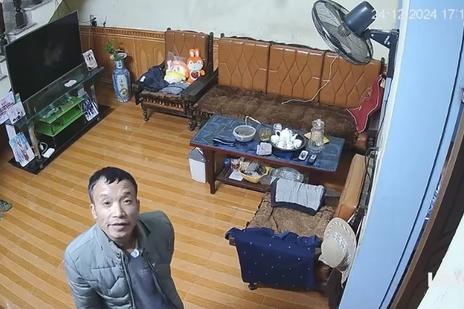 Goi con lay chong gan nha ve an lau, ong bo Hai Duong hut trieu view hinh anh