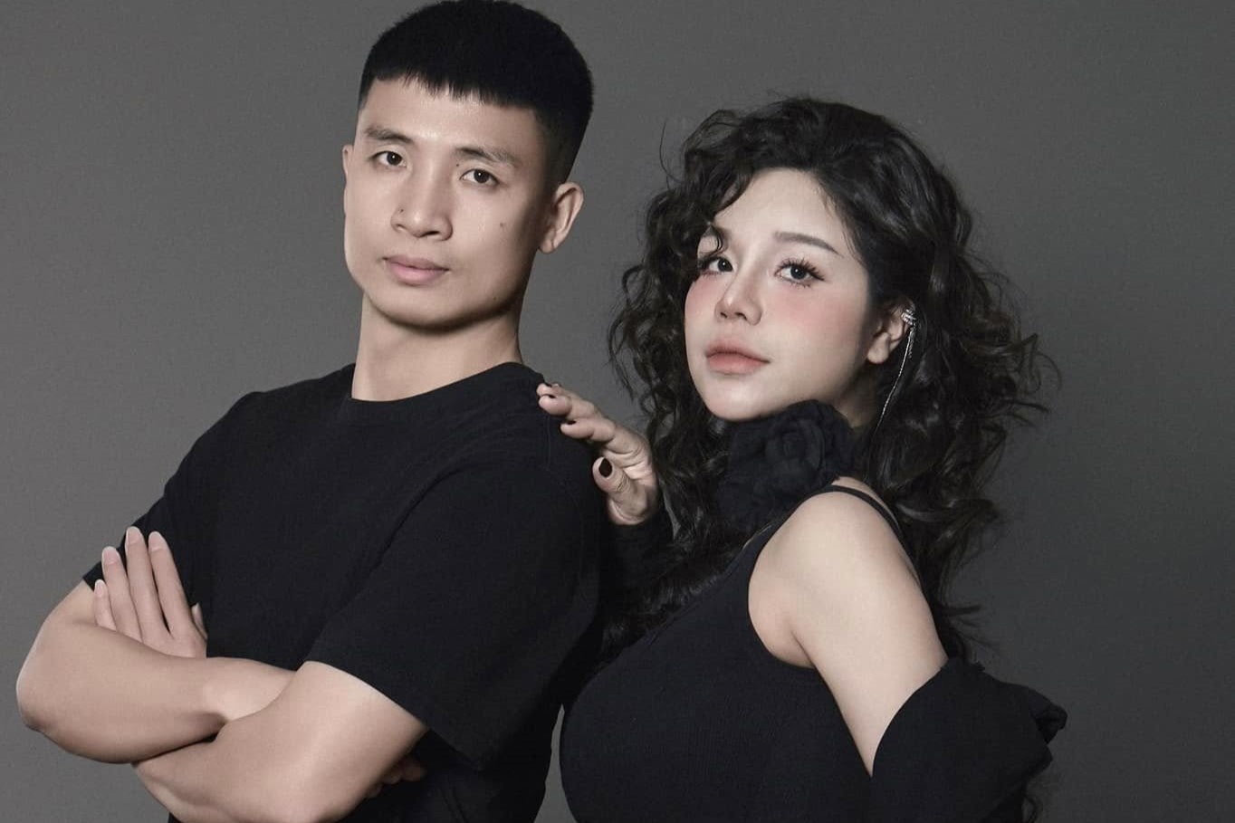 Vo Bui Tien Dung khoe nhan sac khi sap sinh con thu 3 hinh anh