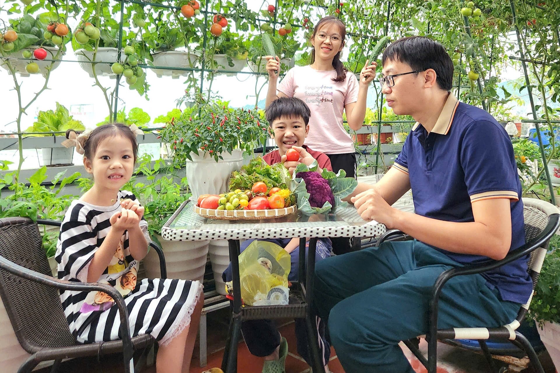 'Me coi' Da Nang vac tram kg dat len san thuong lam khu vuon sum se hinh anh