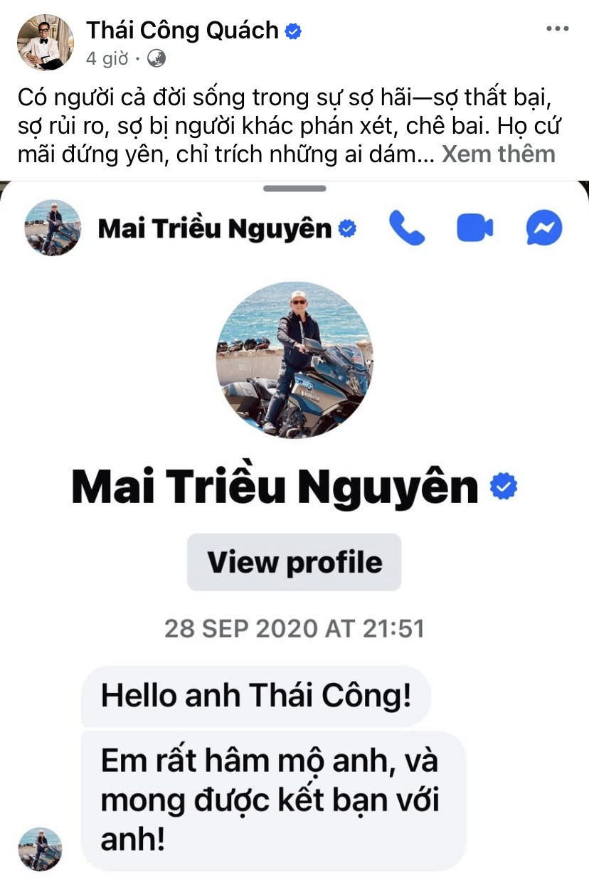 Thai Cong gay tranh cai anh 1