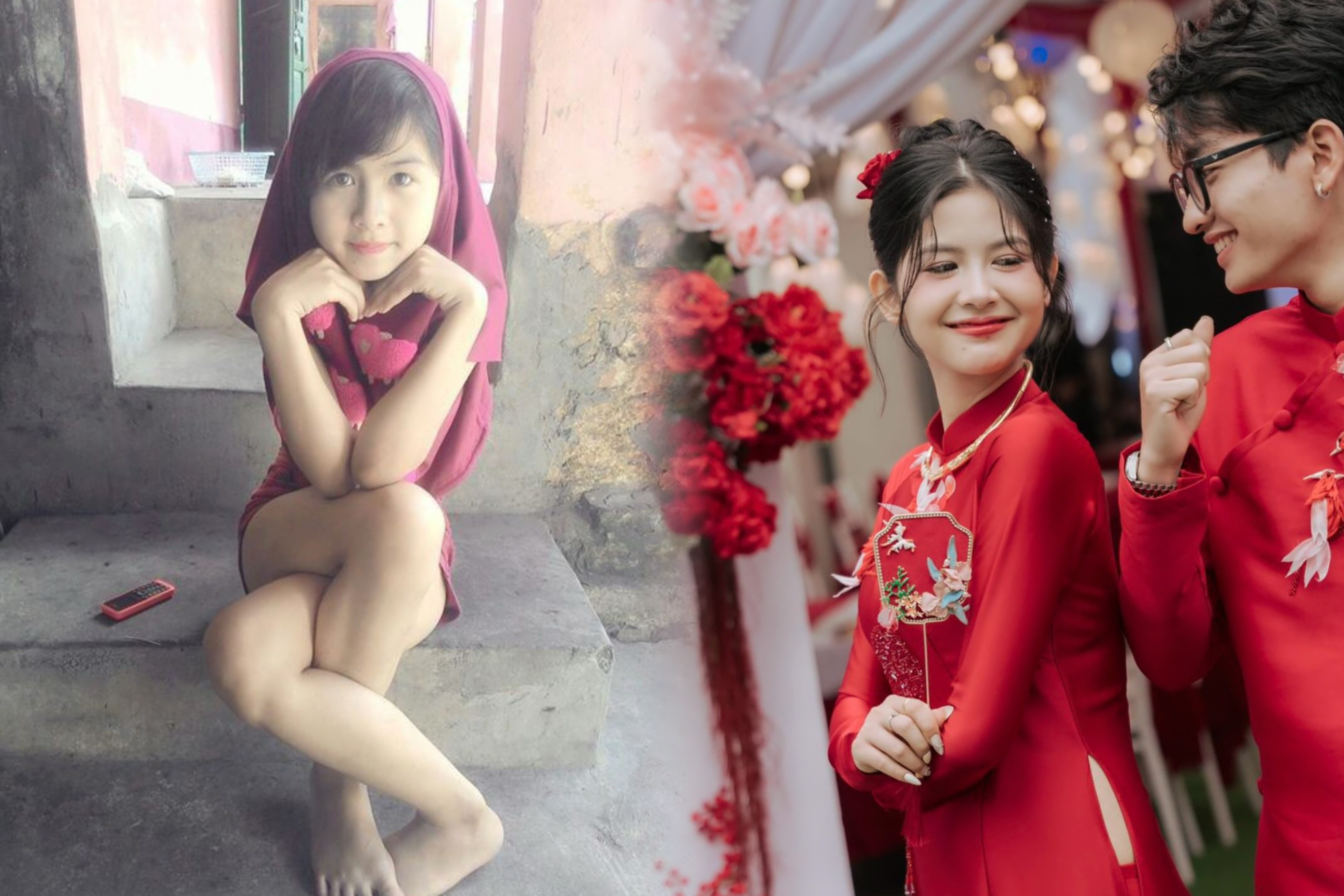Hot girl 'chan xoan quay' gay sot hon 10 nam truoc lay chong kem tuoi hinh anh