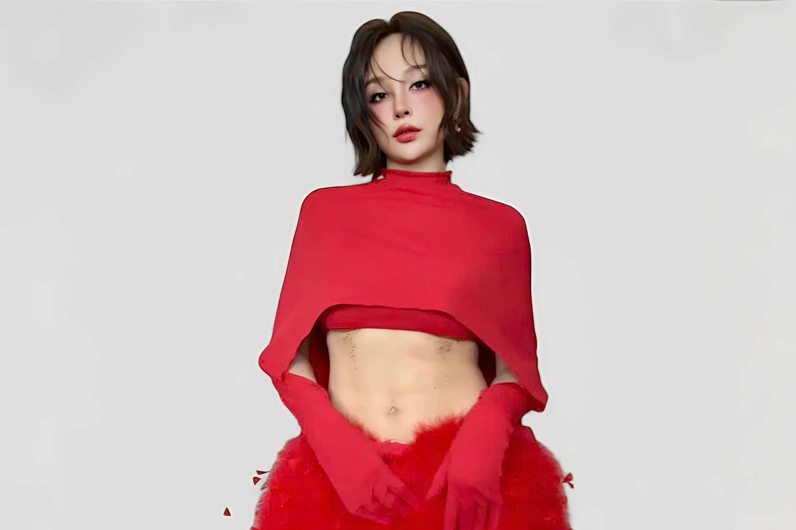 Huyen Baby bi che 'co bung gia tran' hinh anh