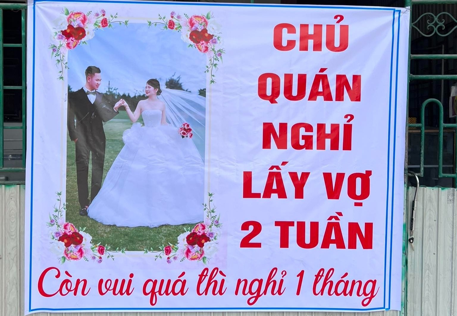 Lay vo xinh nhu hot girl, chu quan o Nghe An treo bien nghi ban 2 tuan hinh anh