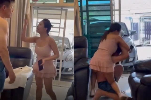 Vo xong vao nha nhan tinh, danh chong toi tap o Malaysia hinh anh