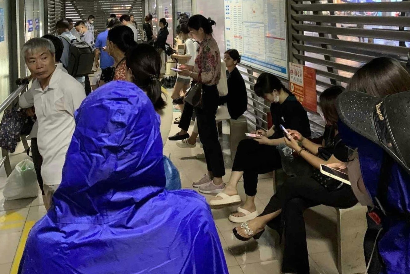 mua ngap o Ha Noi anh 1