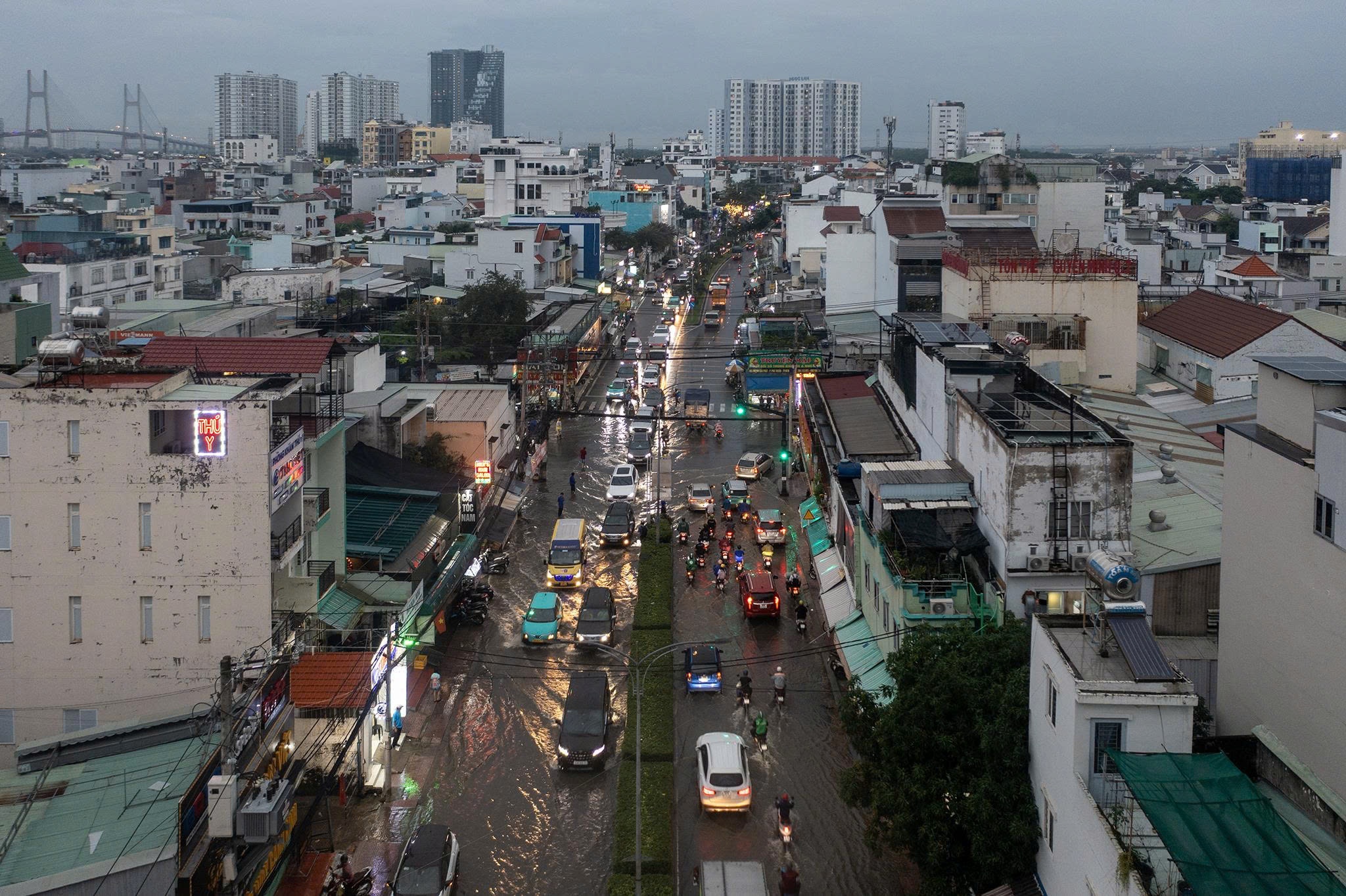 triều cường ở TP.HCM ảnh 3 trieu cuong o TP.HCM anh 3