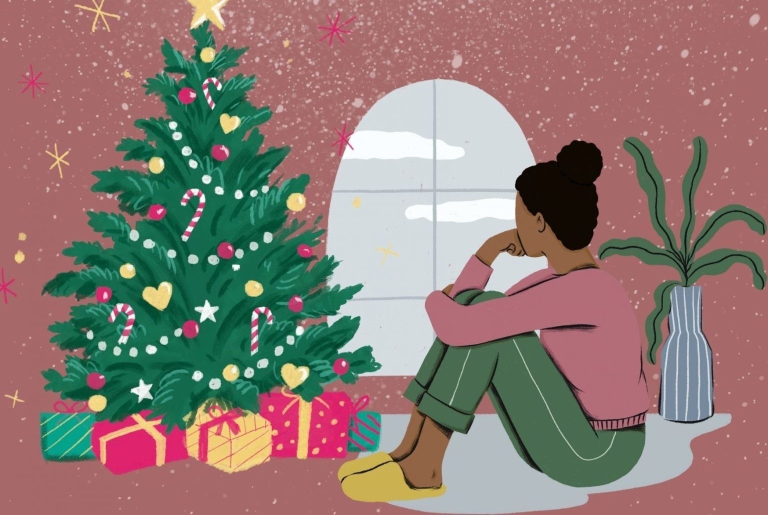 Hoi chung 'noi buon Giang sinh' la gi? hinh anh