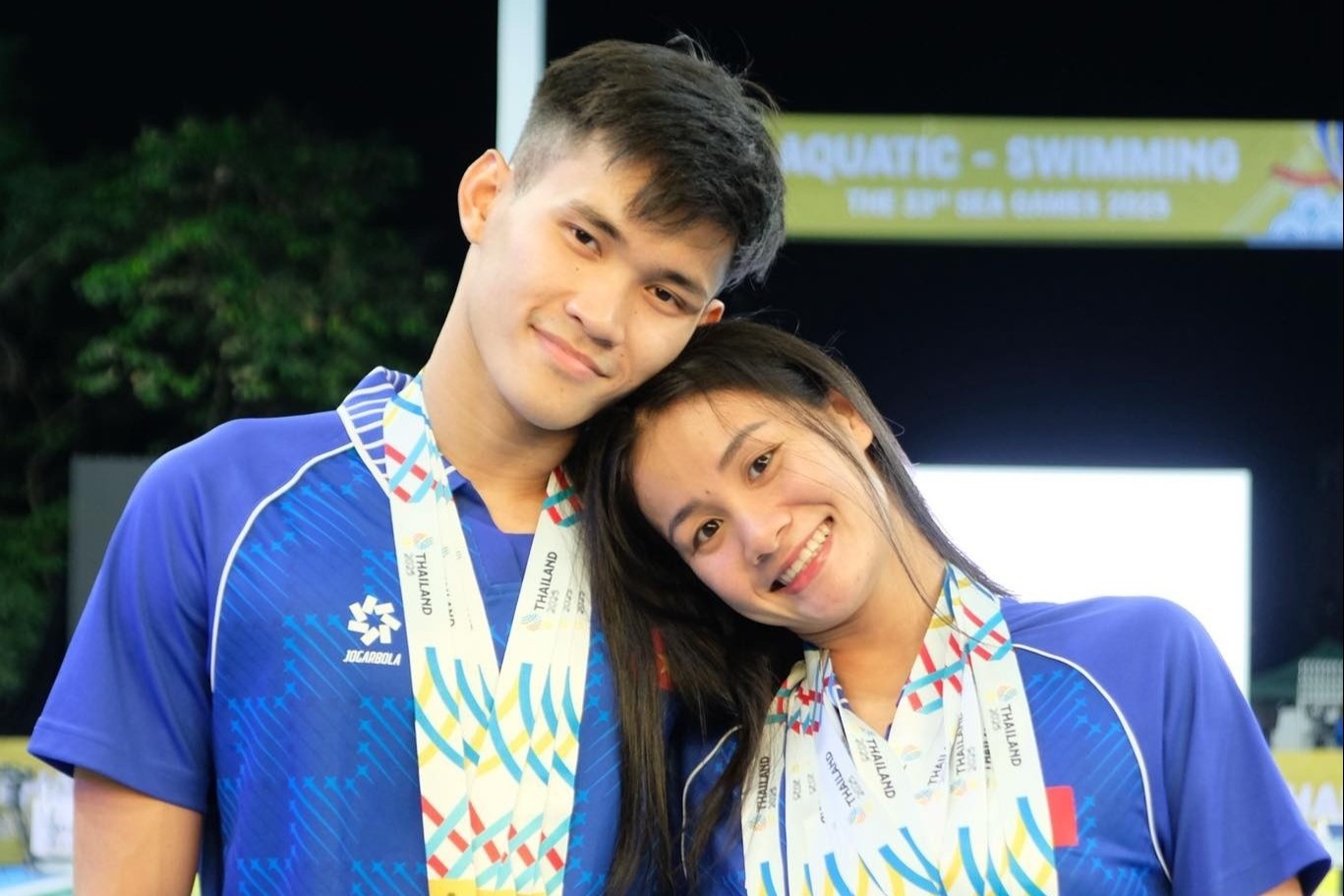 Nhung 'cap doi vang' co chuyen tinh toa sang o SEA Games 33 hinh anh