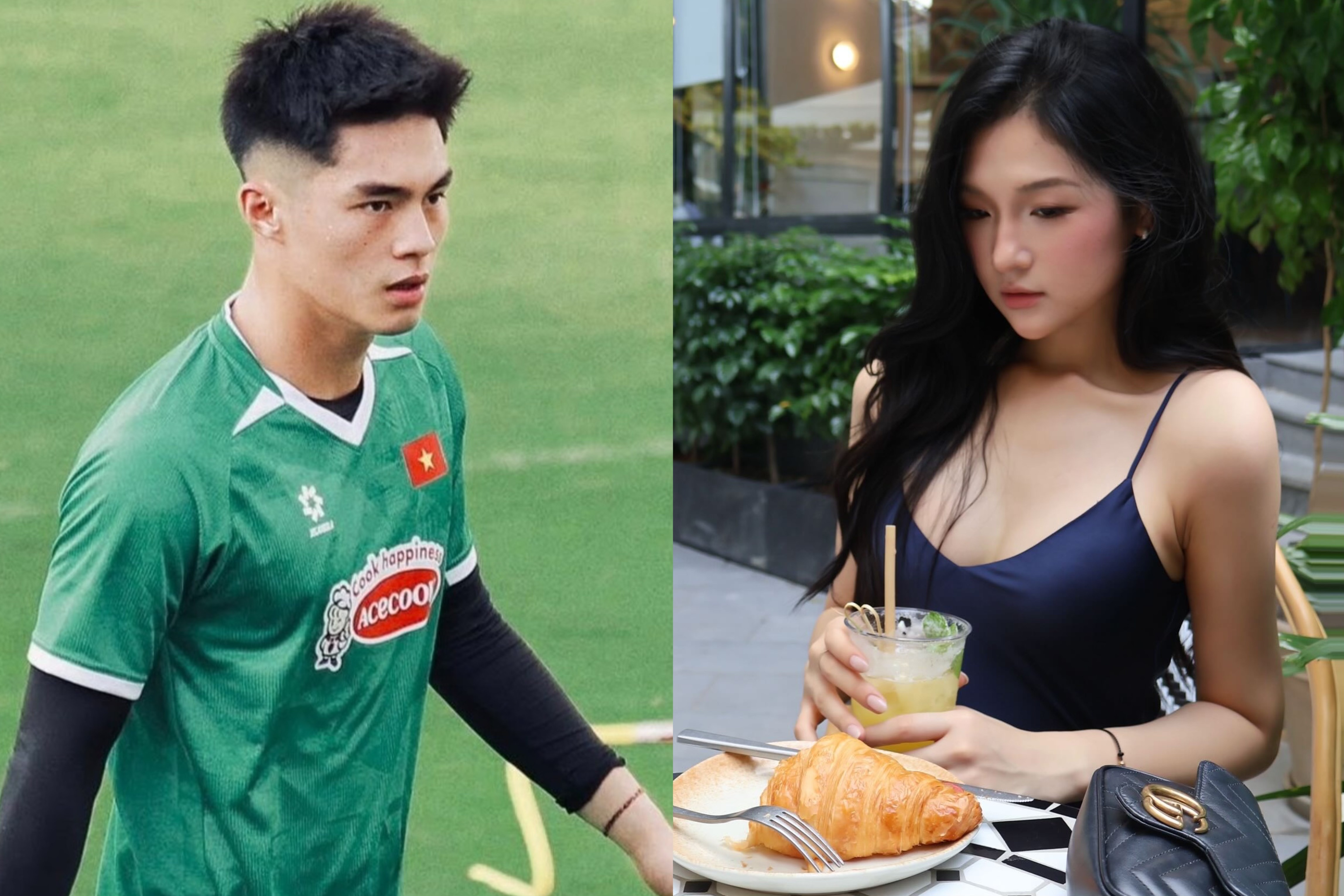 Hot girl vuong tin don hen ho thu mon Tran Trung Kien hinh anh