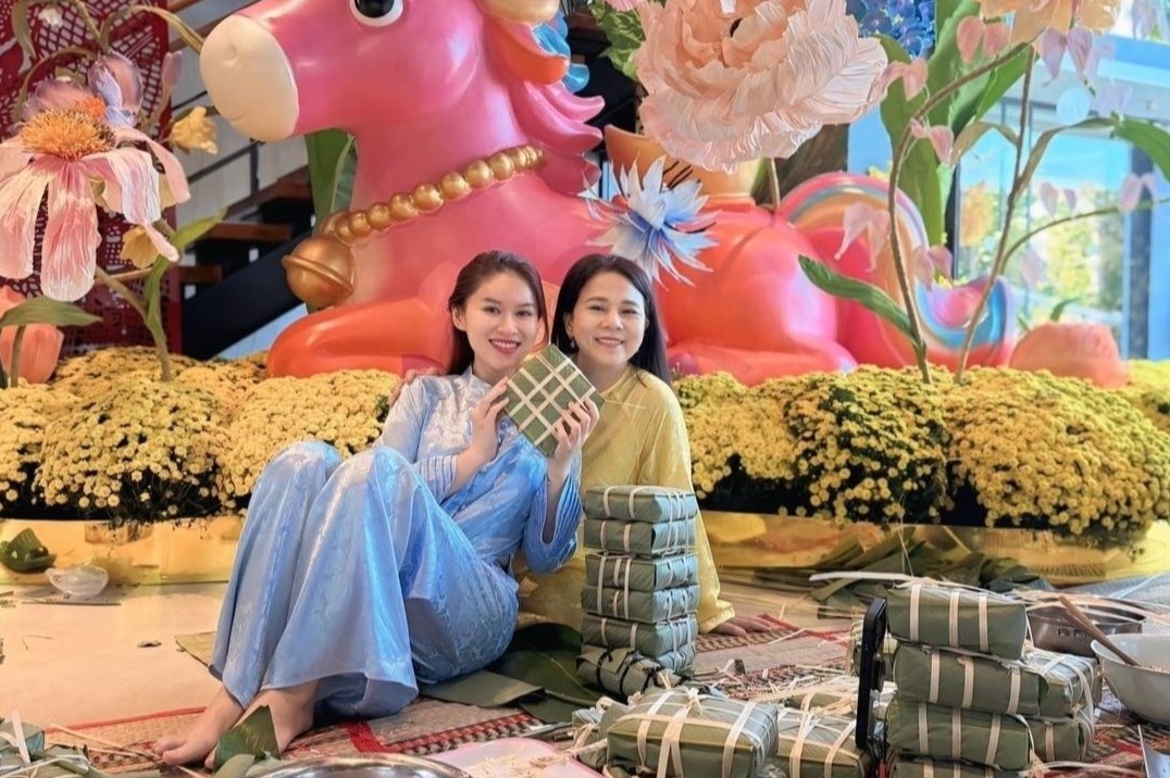 Anh Tet gay choang ben trong biet phu cua rich kid Ngoc Thanh Tam hinh anh