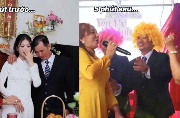 Bo co dau vua moi khoc sut sui da 'quay cuc sung' gay bao mang hinh anh