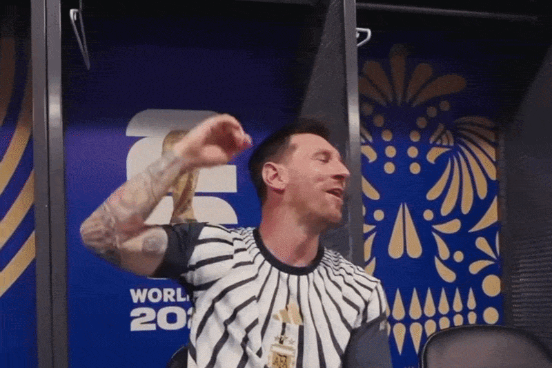 Man an mung 'vi Messi' trong phong thay do tuyen Argentina hinh anh