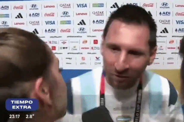 Antonela nhan tin cho nu phong vien bi don ngoai tinh voi Messi hinh anh