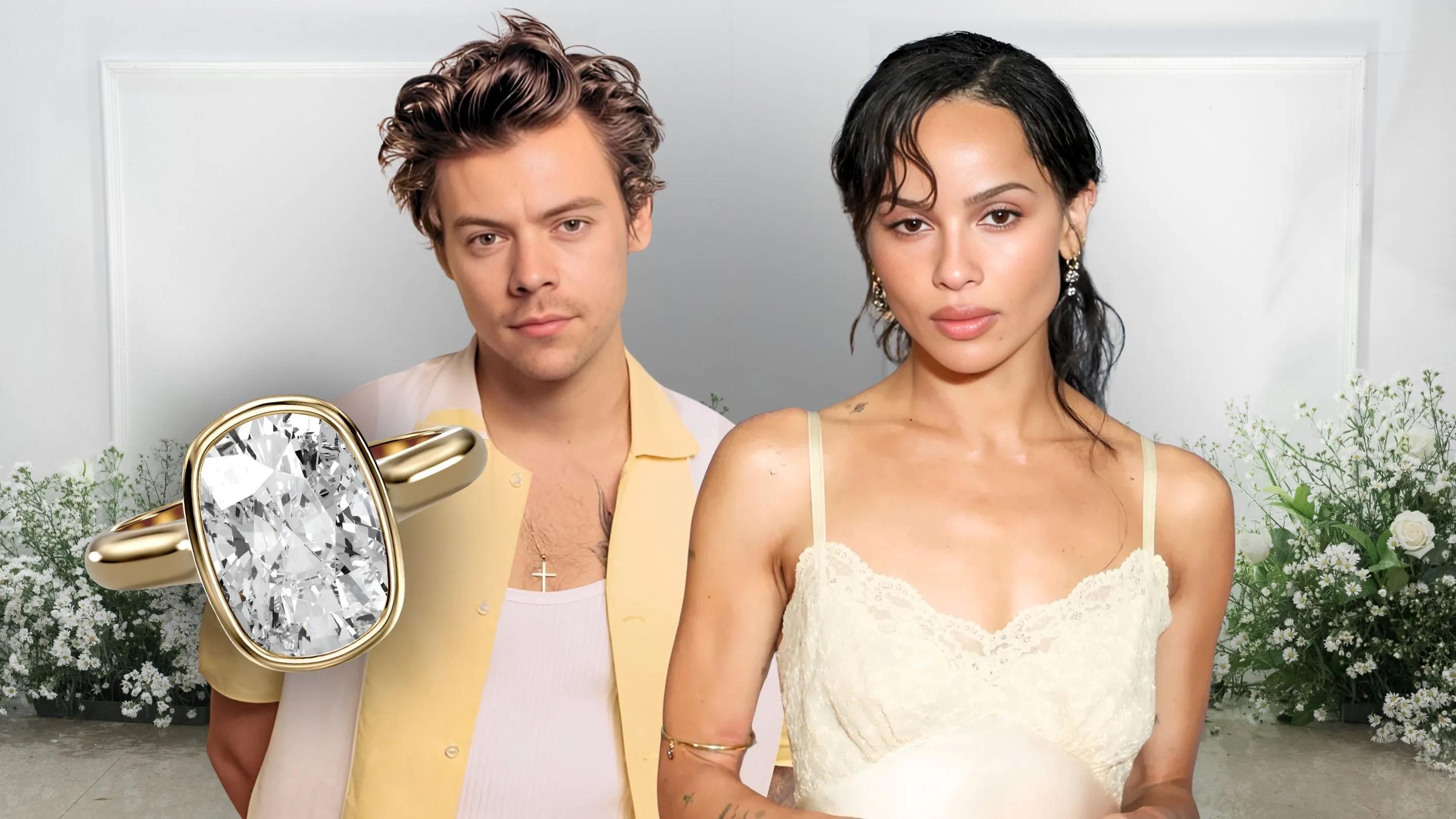 Có gì trên nhẫn kim cương Harry Styles tặng vợ sắp cưới