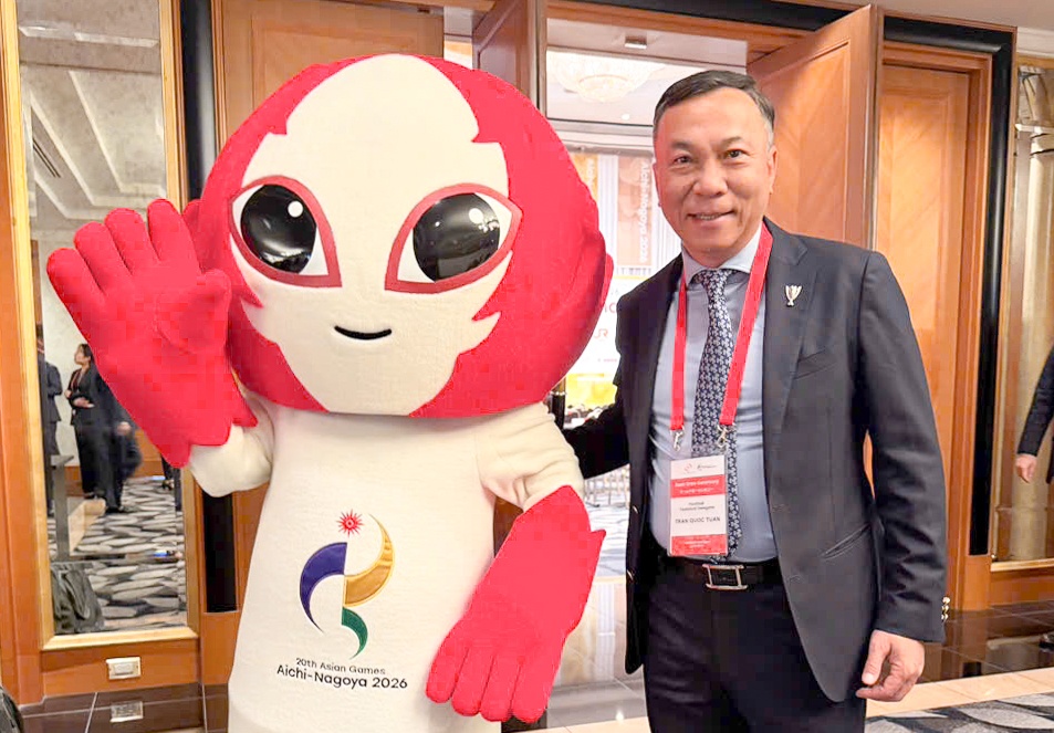 Sếp VFF giữ vị trí quan trọng ở ASIAD 2026 tại Nhật Bản